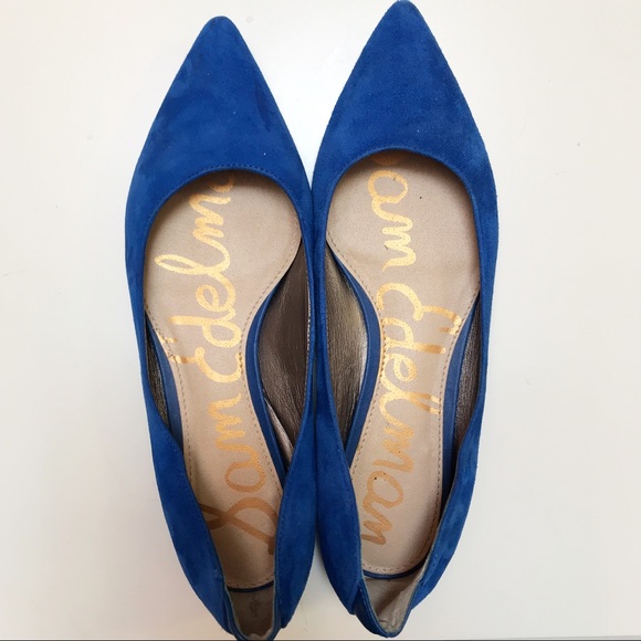 sam edelman blue flats